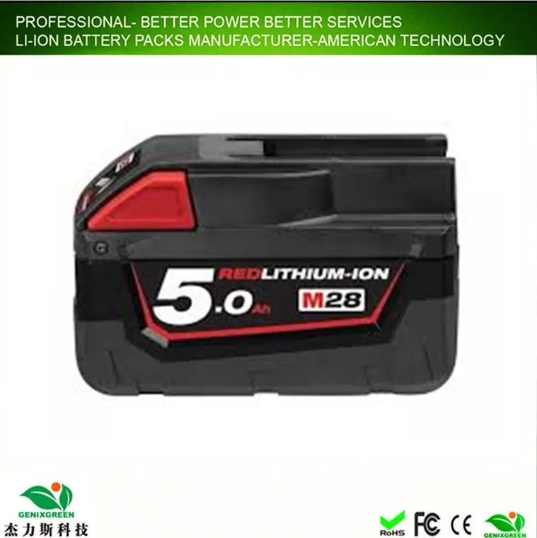 Best Quality 18650 Battery Power Tool Liion Battery Pack 18v 5ah