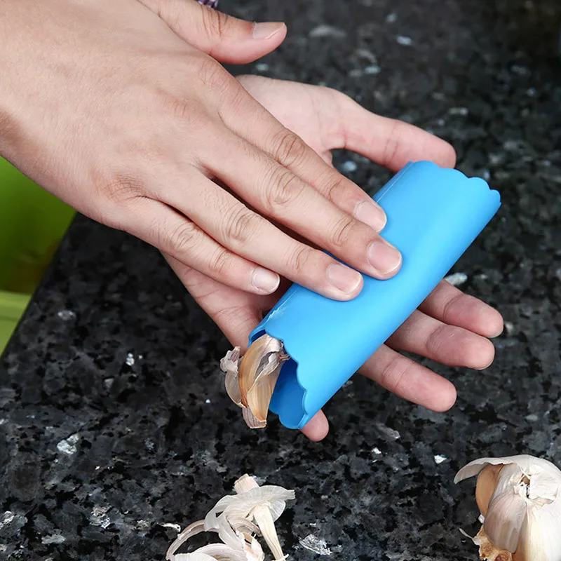 Rubber garlic peeler tube image