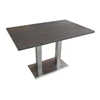 Prefab artificial marble furniture table counter tops quartz composite stone table top