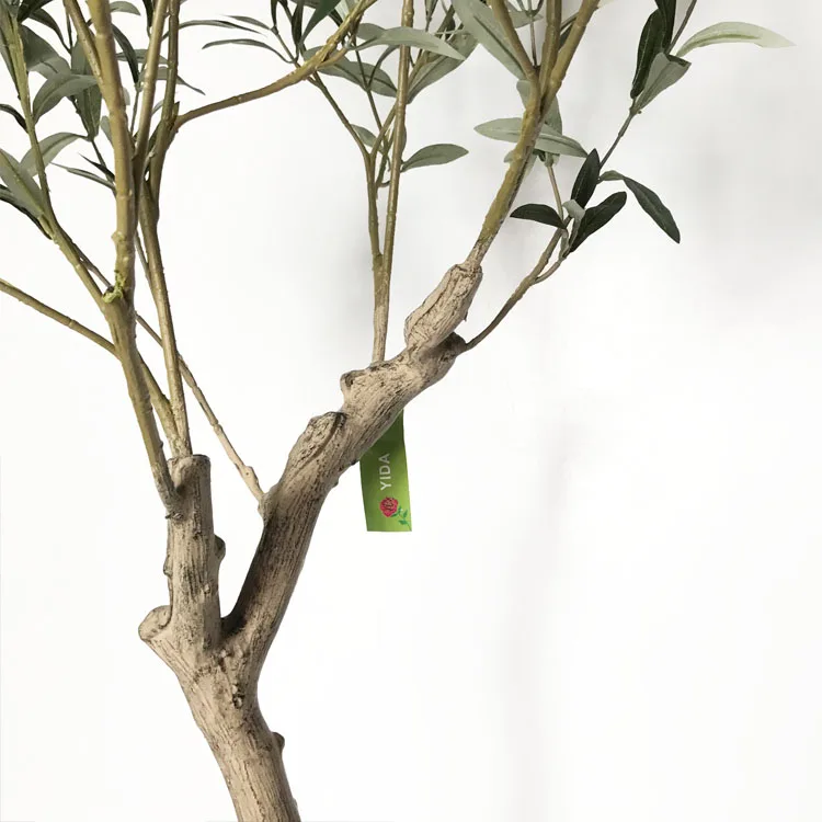 63'' Tall Artificial Olive Tree With Burgeoning Fruits And Thick Leaves