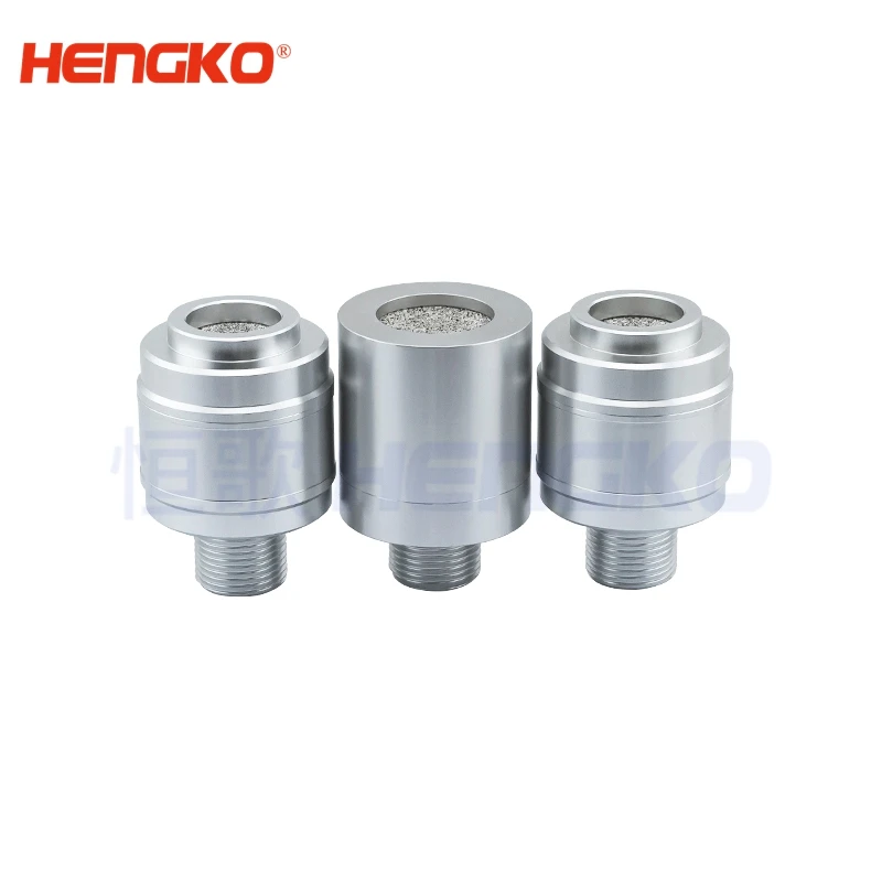Sintered Stainless Steel Aluminum Gas Sensor Probe Housing For Natural