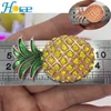 Wholesale bling bling rhinestone brooch pineapple with pin