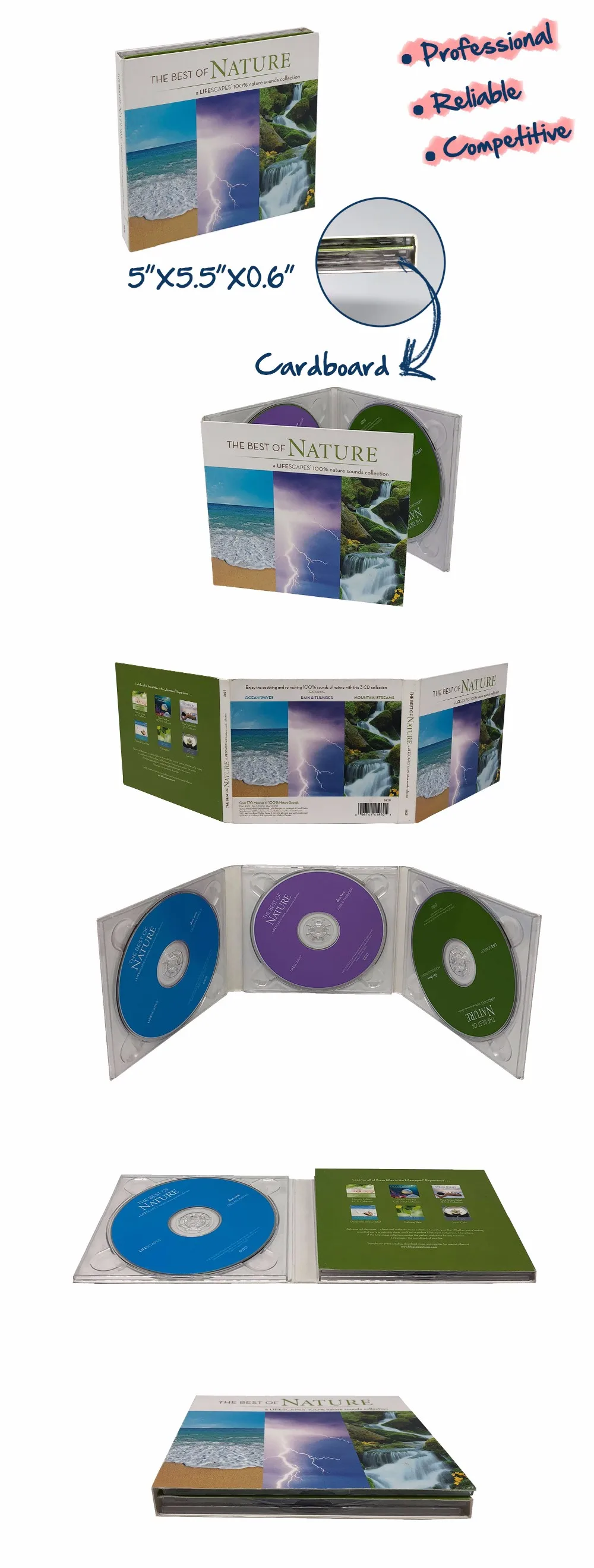Music Cd Duplication And 6 Panel Cardboard Cd Digipak Buy Cd