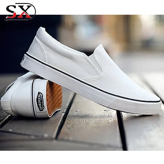 white canvas shoes for school