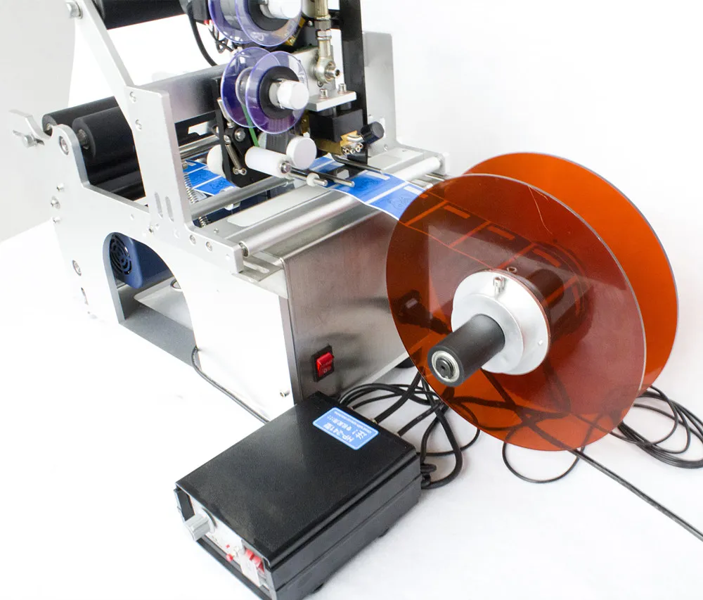 Sticker 30ml Small Bottle Manual Semi Automatic Labeling Machine For