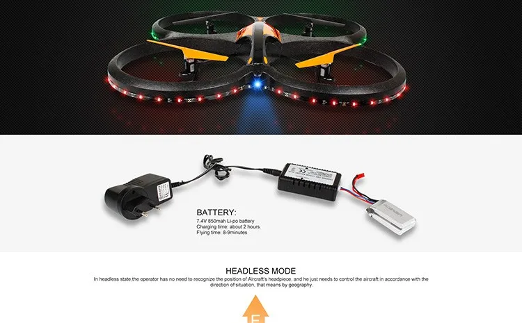 Custom 4ch large rc drone landing pads quadcopter with led light drone/quadcopter/aerocraft with 6-axis gyro