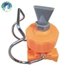 Single Spring Clip Clamp eyelet nozzle, Snap in tips Polypropylene clamp adapter