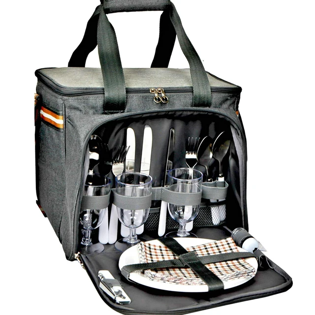 4 person picnic bag set