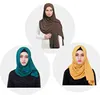 Wholesale silk chiffon summer hijab scarf for women 50 colors