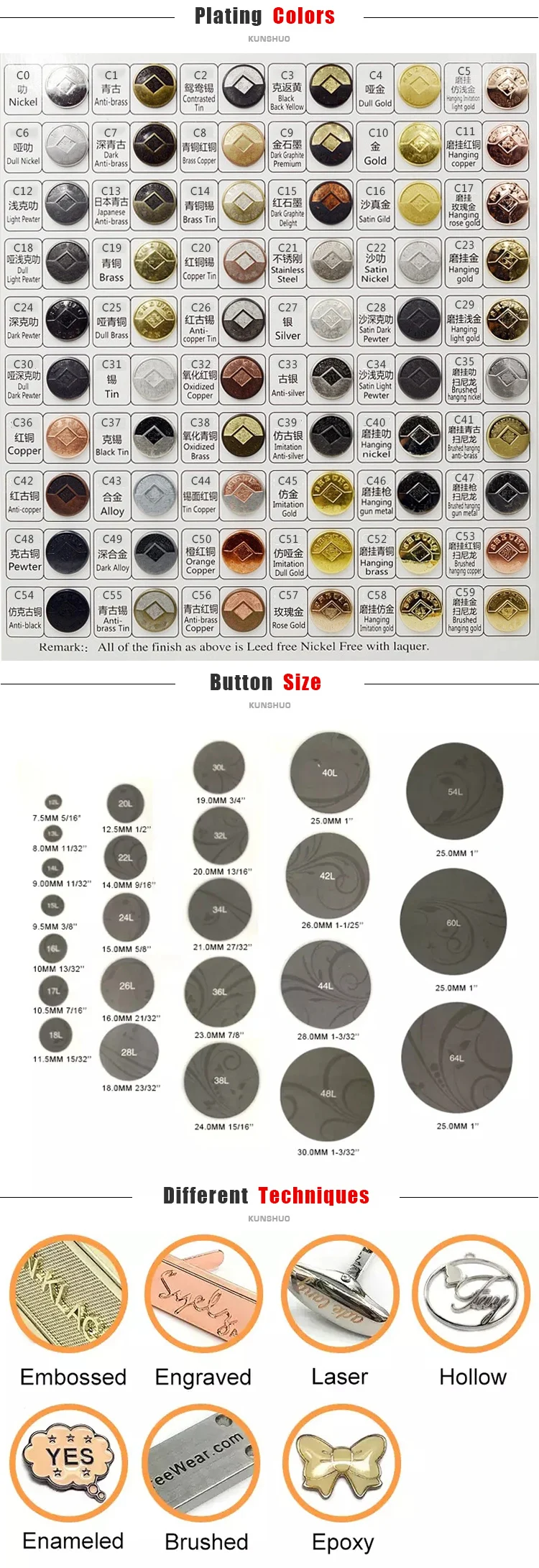custom logo buttons
