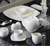 LT series ceramic dinnerware porcelain tableware white dinner sets