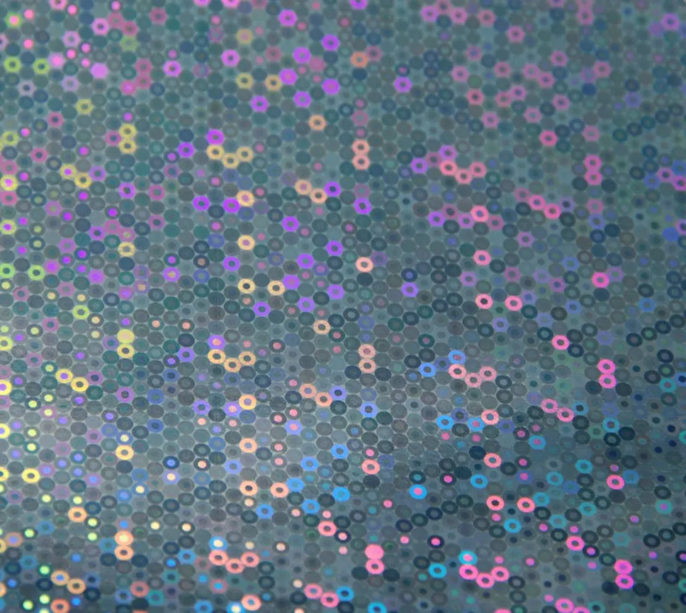 Wholesale 0.3 Mm Holographic Rainbow Pvc Sheet Highend Card Making Pvc