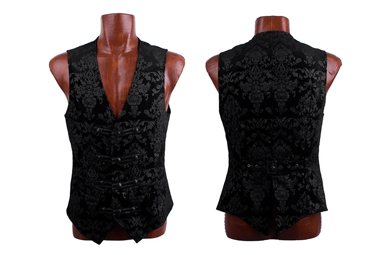 Y-452 Punk Perfomer Gothic Palace Man Vest for Stage