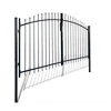 Most popular multi function aluminium wrought welded fence panel custom residential used metal security latest main gates design