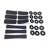 Anti-slip custom single side pad printing silicone rubber die cutting adhesive silicone pad