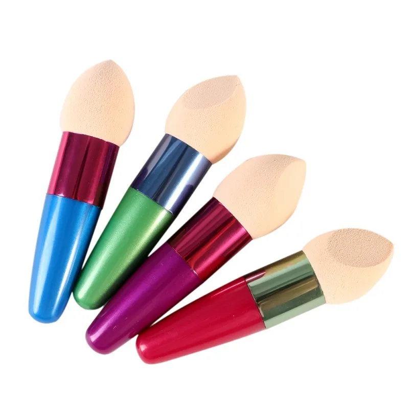 Foundation Makeup Sponge Cosmetic Brushes Puff Lollipop Concealer Sponge Cosmetic tools