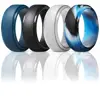 Durable Multicolored High Quality Wholesale Silicone Finger Ring The Ring For Men Silicone Wedding Brand