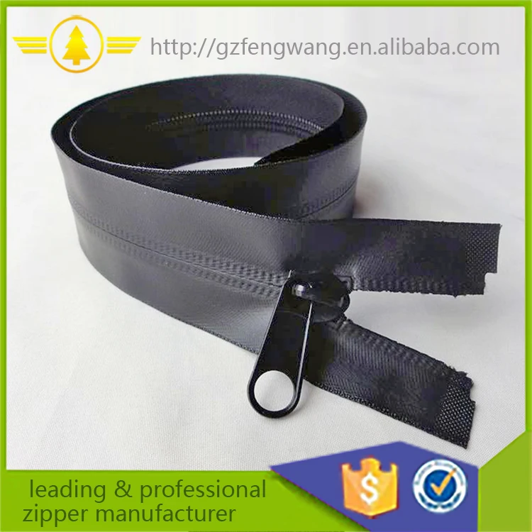 New Design Machine Grade Waterproof Zipper Long Chain For Tent Travel