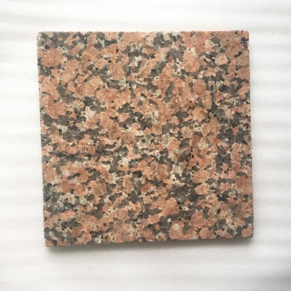 Unpolished Maple Red Granite Tile G562 For Outdoor ...