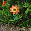 High Quality Custom Design Sunflower Garden Windmill