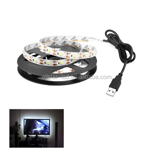 Usb Ed Dc 5v Led Strip Light Rgb White Warm Waterproof Usb Ed Dc 5v Led Strip Light Rgb White Warm Waterproof Tape Lamp 2835 Flexible Tv Backlight