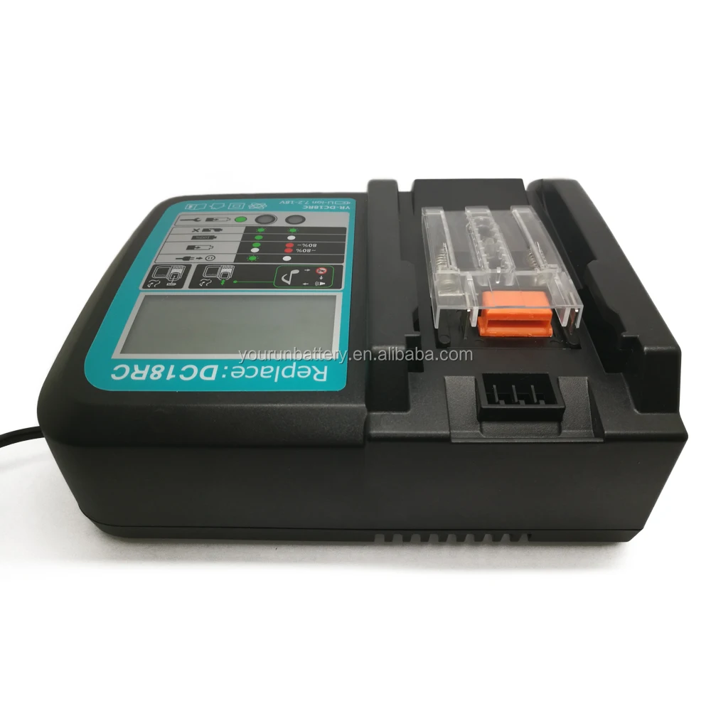 Lithium Akku Ladegerät Für Makita 14.4V-18V DC18RA DC18RC BL1845 BL1860 DHL