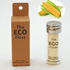 Eco floss Vegan Dental Floss Dispenser corn PLA compostable Dental Floss