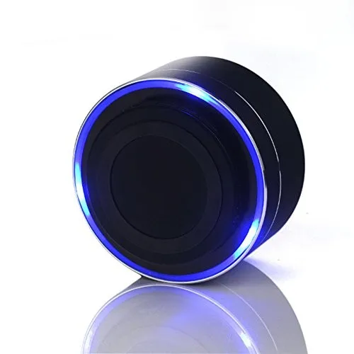 2020 Outdoor portable colorful led speakers wholesale waterproof Wireless stereo bluetooth Speaker Outdoor With LED Light