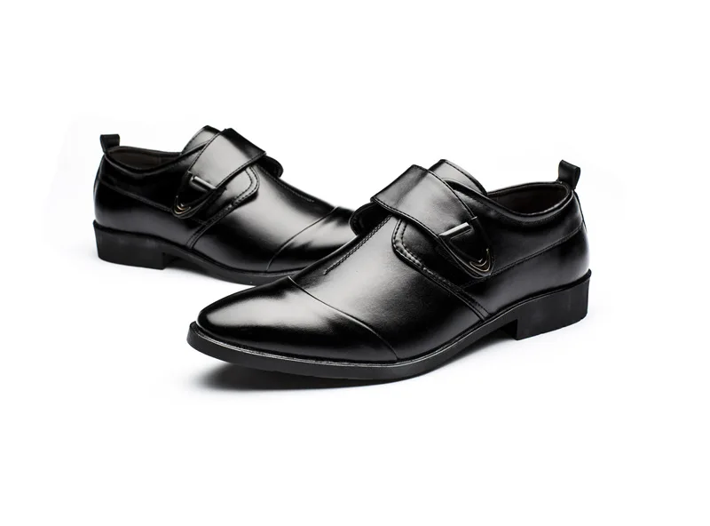 Korean Style Dress Shoes Men,Fashion Leather Men's Shoe,Cheap Plus Size