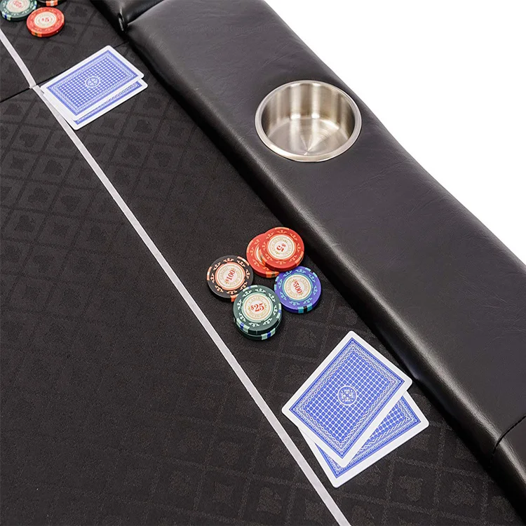 52 folding poker table