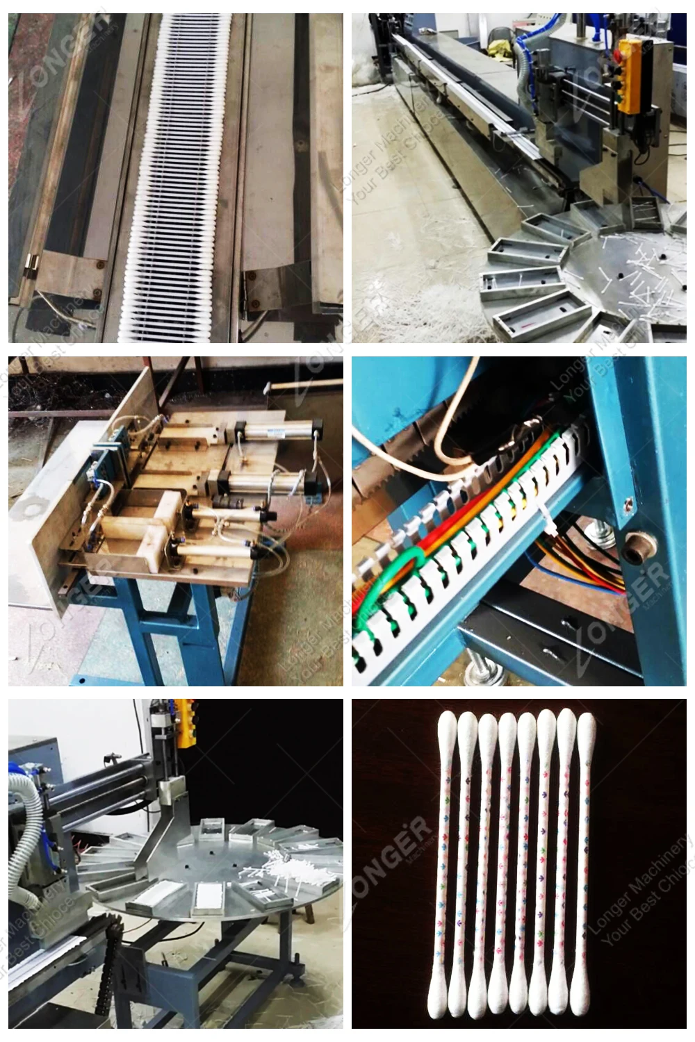 Best Price Automatic Product Line Double Head Plastic Sticks Q-Tip Ear Cleaning Stick Maker Cotton Buds Machine For Making Swabs