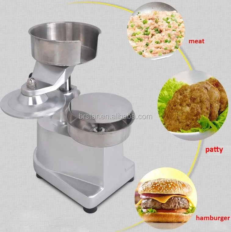 Anodized Aluminum Hamburger Press 100MM patty press