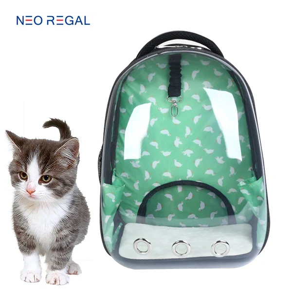 clear cat backpack