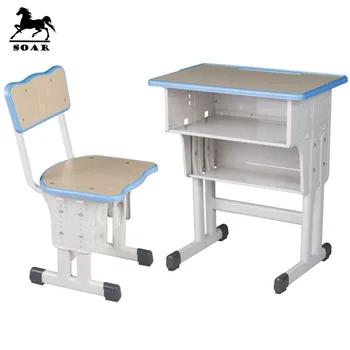 New Product Kids School Desk Dimensions And Chair Parts For