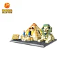 ZILLE Architecture Building Blocks For Kids Educational Plastic Connecting Toys The Pyramids of Giza 624pcs