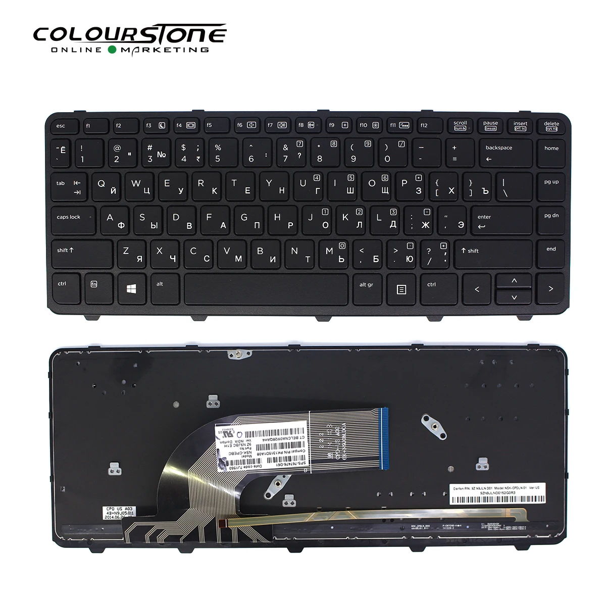 440 G1 Ru Keyboard For Hp Probook 430 G2 440 G2 445 G2 440 G0 440 G1 445 G1  Black Backlit With Frame - Buy 440 G1 Laptop Keyboard,Black 440 G1 Laptop