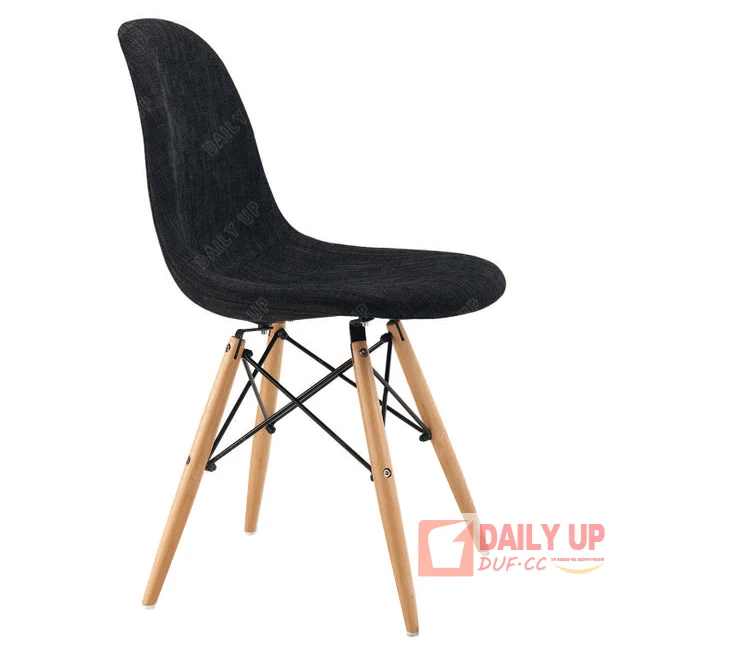 Hot Sell Modern Patchwork Fabric Chair Wooden Bench Frame for Dining Hall, Banquet Hall, Table and Chair Restaurant Opportunity