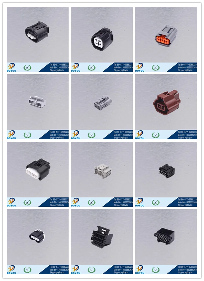 2 Pin Delphi Fci Plastic Pa66 Automotive Connector 211pc022s0049 - Buy