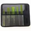 professional barber plastic comb bridal cutting comb set case