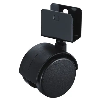 Swivel 40mm 50mm Blsck Computer Desk Casters Buy Computer