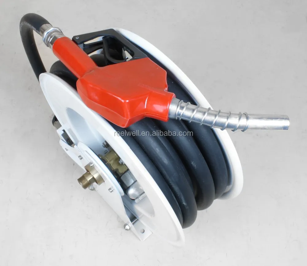 10m Auto Retractable Diesel Fuel Hose Reel With Nozzle Buy