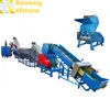 PET bottle flakes washing and cleaning line,plastic recycling