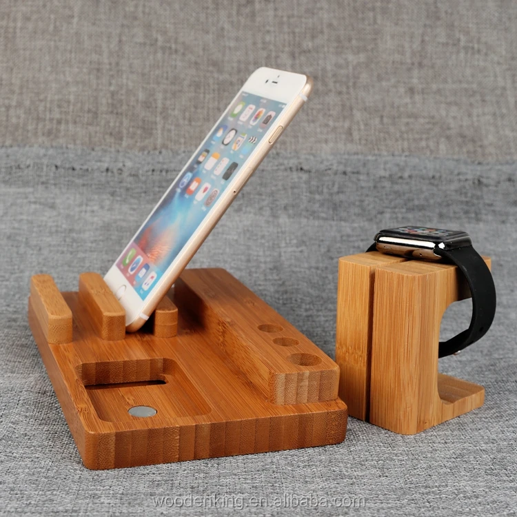 Woodwork Gift Creative Mobile Phone Support Rack Desk Wooden Phone ...