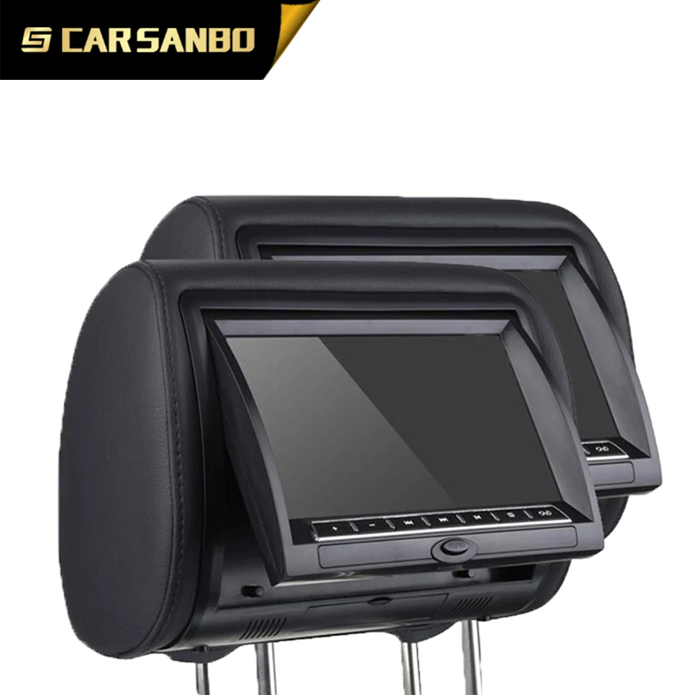 Low price best portable dvd player for car headrest universal