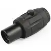 Vector Optics Rubber Adjustable 3x Magnifier Scope for Red Dot Reflex Sight Scope with Flip Side Quick Release Detach QD Mount