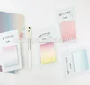 2017 The letter of the lover's message notes a convenient color gradient can be torn watercolor PN5121