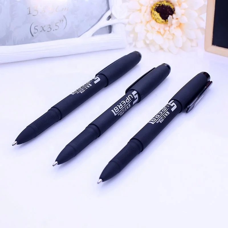 
Good quality black/red/blue creative gel pens personalized promotional pen with logo 