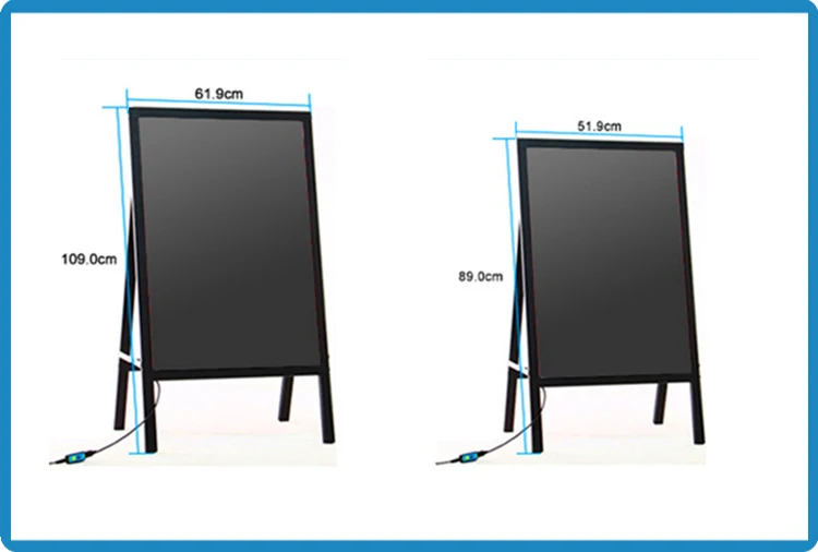 led fluorescent menu board