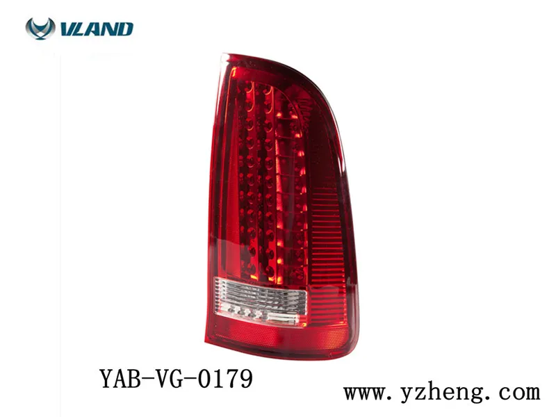 VLAND manufacturer for car lamp for VIGO 2011-2018  for LED rear lamp with DRL+reverse light+turn signal