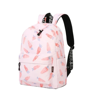 pink girly backpack